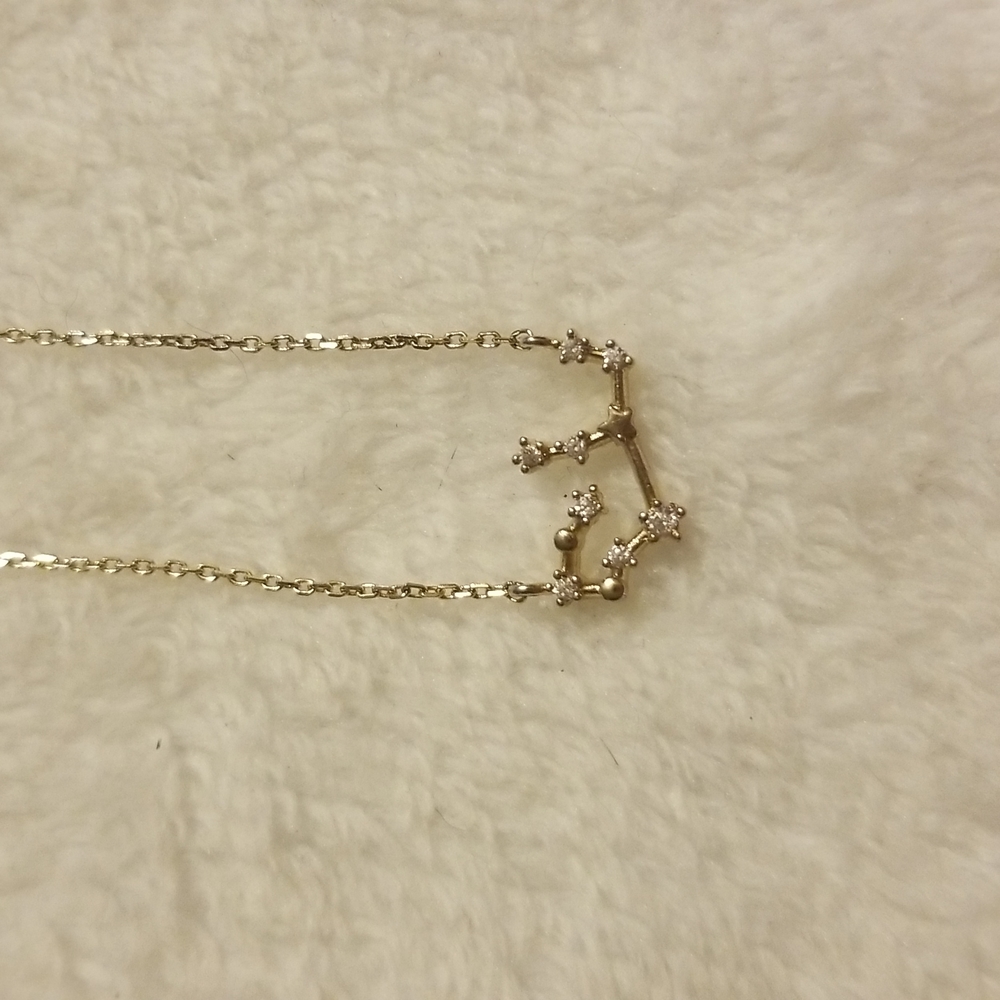Zodiac Constellation Necklace Stars